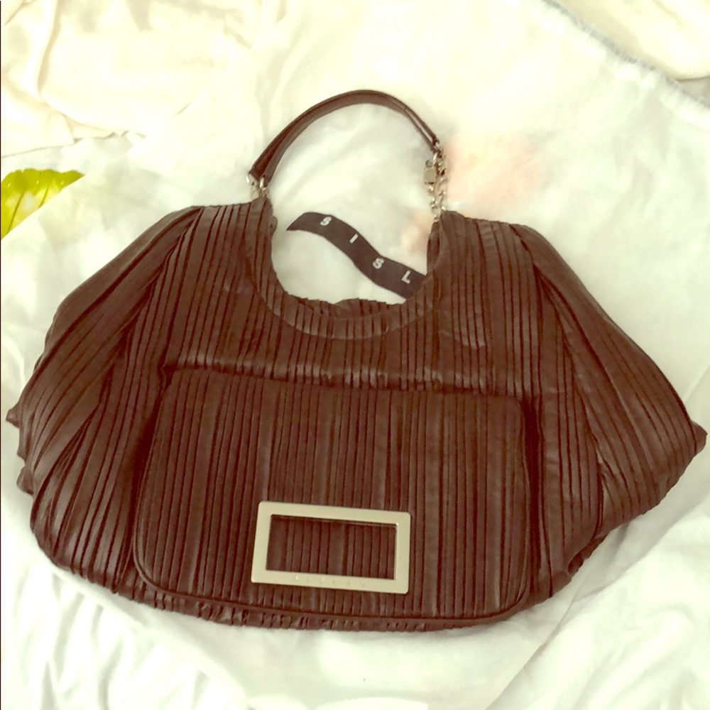 NWOT Sisley Large Brown Hobo